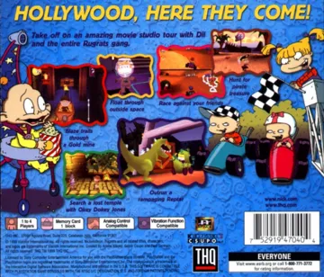 Nickelodeon Rugrats - Studio Tour (US) box cover back